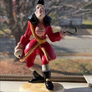Captain Hook Figurine in Red and Black